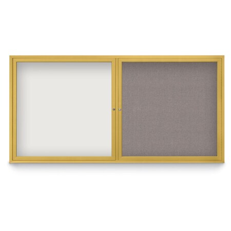 United Visual Products Corkboard, Ultramarine/White, 72"x36" UV433HPLUS-WHITE-ULTMAR